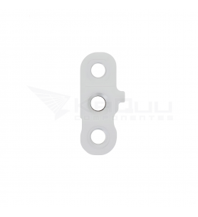 Embellecedor Cristal Cámara Lente para Samsung Galaxy S23 FE S711B Plata