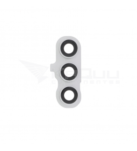 Embellecedor Cristal Cámara Lente para Samsung Galaxy S23 FE S711B Plata