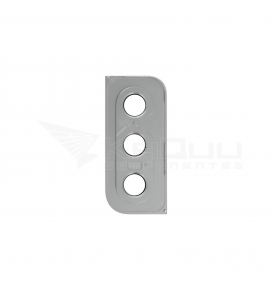 Embellecedor Cristal Cámara Lente para Samsung Galaxy S21 G991 Plata
