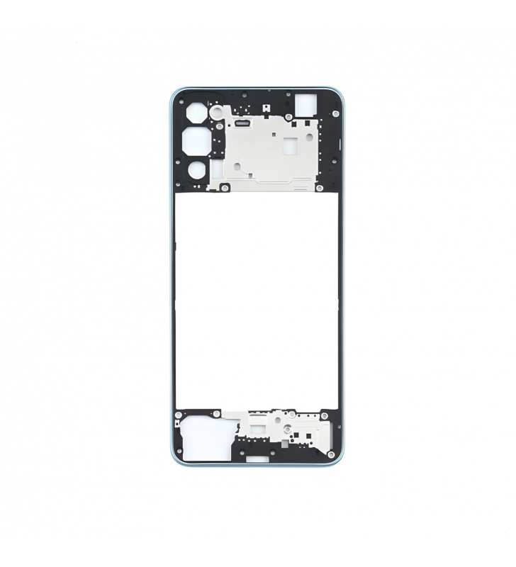Chasis Marco Intermedio para Oppo Reno 4 5G CPH2091 Azul