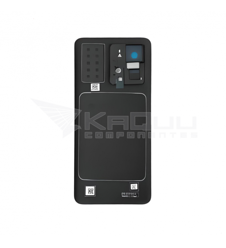 Tapa Trasera con Lente para Motorola Edge 40 Neo XT2307-1 Negro