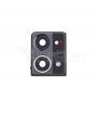 Embellecedor Cristal Cámara Lente para Oppo Reno 7 CPH2363 Negro