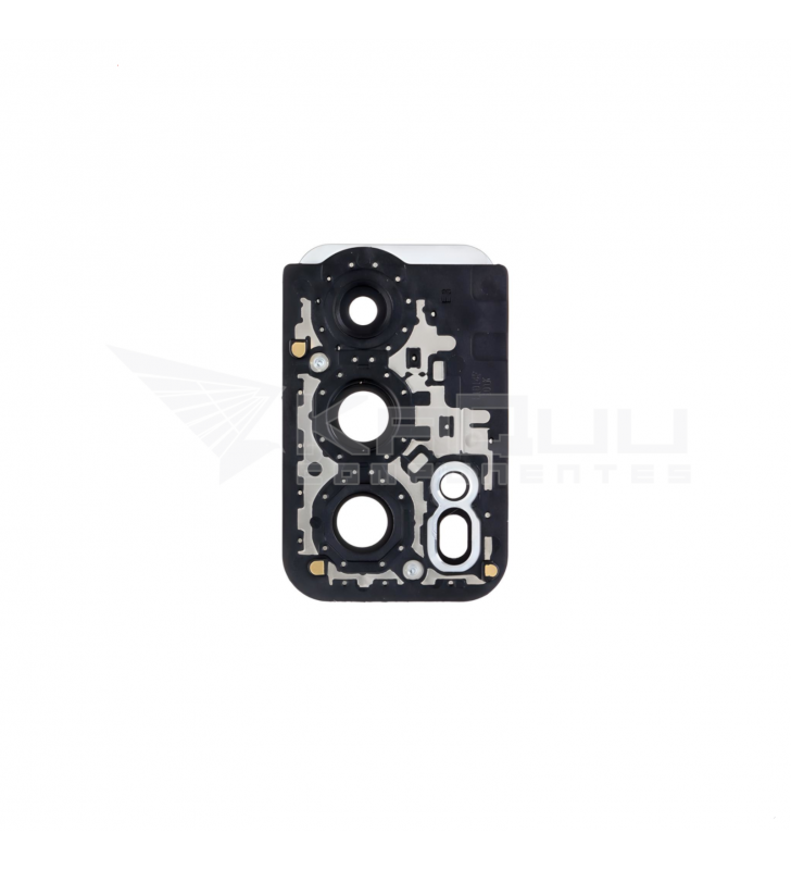 Embellecedor Cristal Cámara Lente para Oppo Reno 6 Pro 5G CPH2249 Negro