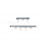 Set Botón Encendido Volumen para Oppo Reno 12 5G CPH2625 Plata