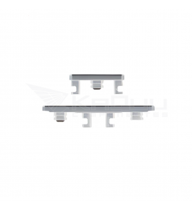 Set Botón Encendido Volumen para Oppo Reno 10 Pro CPH2525 Gris