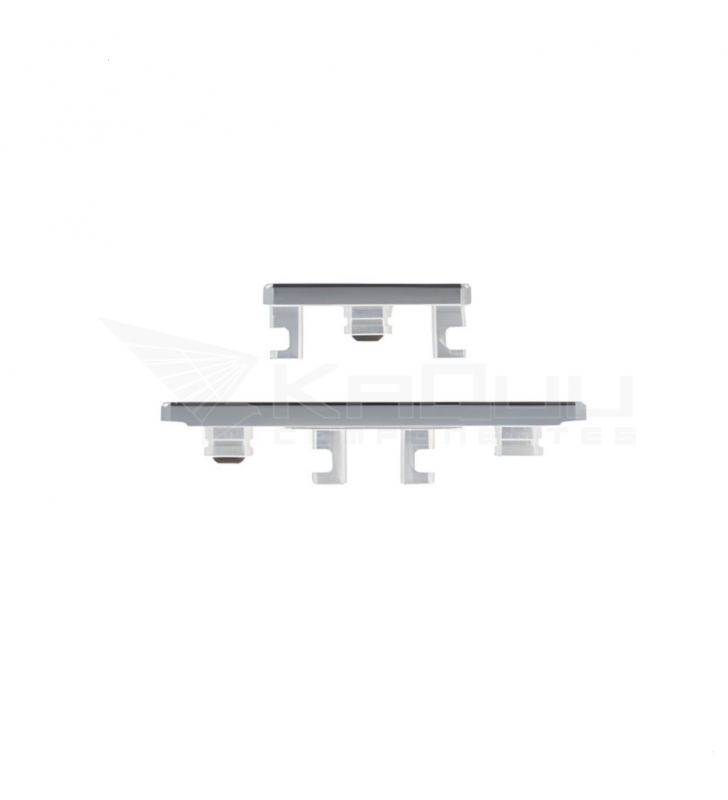 Set Botón Encendido Volumen para Oppo Reno 10 Pro CPH2525 Gris