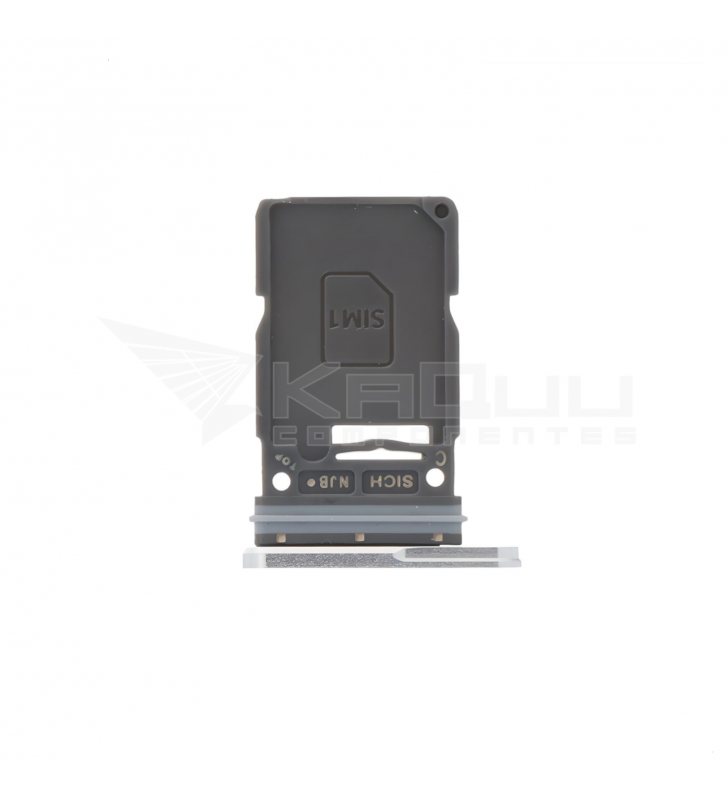Bandeja Sim Dual para Samsung Galaxy S25 Ultra S938B Plata