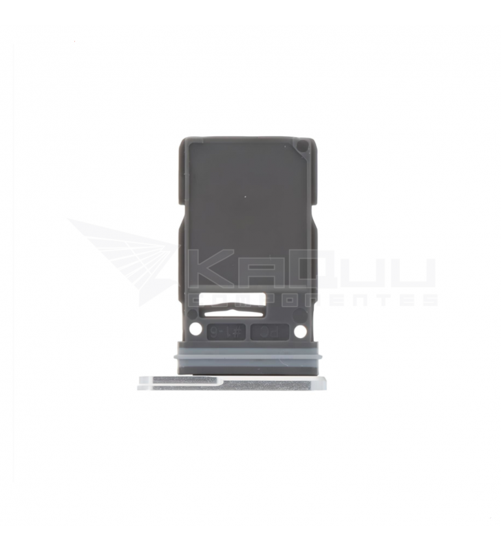 Bandeja Sim Dual para Samsung Galaxy S25 Ultra S938B Plata