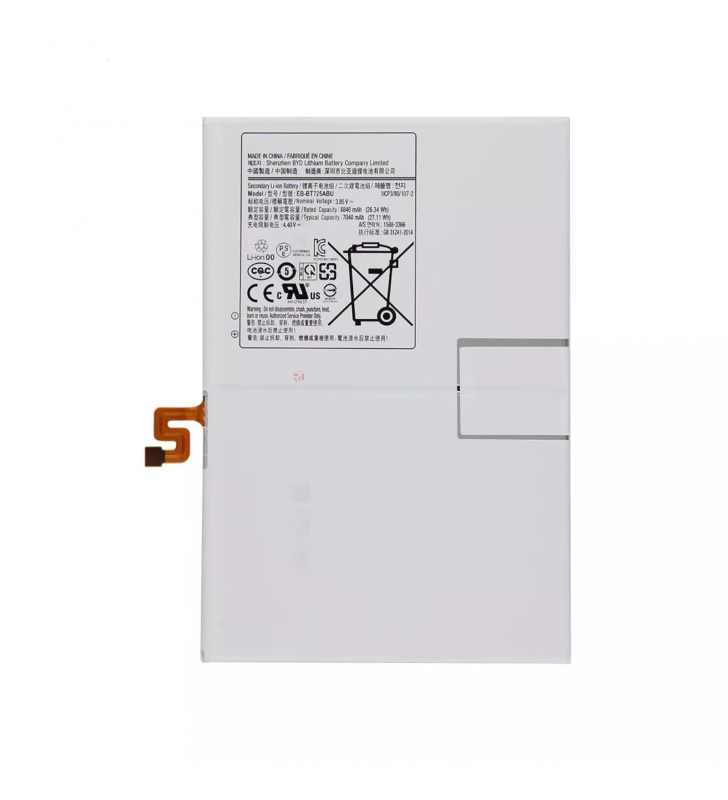 Batería EB-BT725ABU Samsung Galaxy Tab S5E, Tab S6, Tab S6 Lite T720 T860 P613 GH82-20770A 7040maH Service Pack Usado