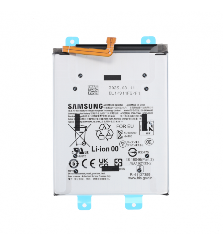 Batería EB-BA566ABE Samsung Galaxy A36 5G A366B GH82-36843A Service Pack