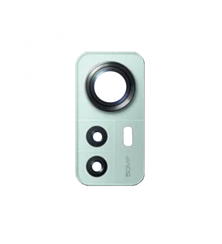 Embellecedor Cristal Cámara Lente para Xiaomi 12 2201123G, Xiaomi 12x 2112123AC Verde
