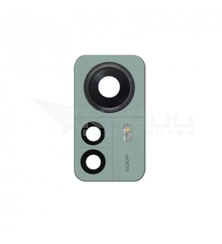 Embellecedor Cristal Cámara Lente para Xiaomi 12 Pro 2201122C Verde