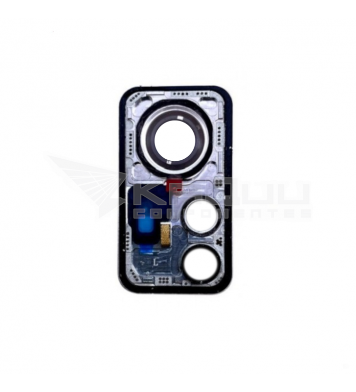 Embellecedor Cristal Cámara Lente para Xiaomi 12S Pro 2206122SC Púrpura