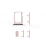 Soporte Bandeja Sim y Set de Botones para iPhone 13 A2482 A2631 Rosa