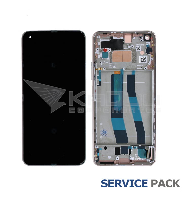 Pantalla Lcd Xiaomi Mi 11 Lite 4G / 5G M2101K9AG M2101K9G Marco Rosa 5600050K9A00 56000D0K9A00 Service Pack