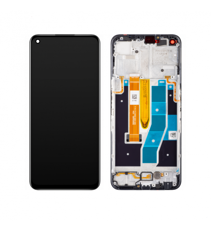 Pantalla Lcd para Realme 9 5G RMX3474, Realme 9 Pro RMX3471 Marco Negro