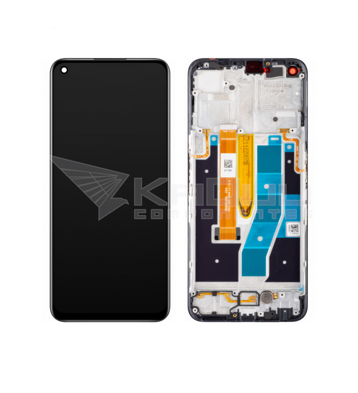 Pantalla Lcd para Realme 9 5G RMX3474, Realme 9 Pro RMX3471 Marco Negro