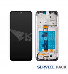 Pantalla Lcd Motorola Moto E7 XT2095 Marco Negro 5D68C17784 Service Pack