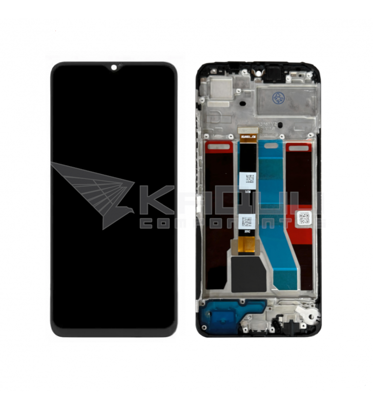 Pantalla Lcd para Realme C60 Marco Negro