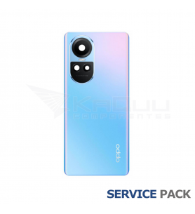 Tapa Trasera con Lente Oppo Reno10 5G CPH2531 Azul 621033000093 Service Pack