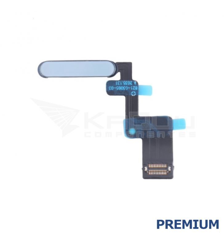 Flex Lector Huella para iPad Air 11 2024 A2903, Air 13 2024 A2899 Azul Premium