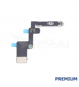 Flex Lector Huella para iPad Air 11 2024 A2903, Air 13 2024 A2899 Blanco Premium