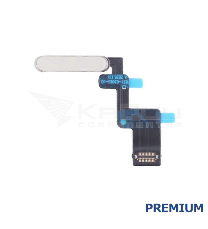 Flex Lector Huella para iPad Air 11 2024 A2903, Air 13 2024 A2899 Blanco Premium