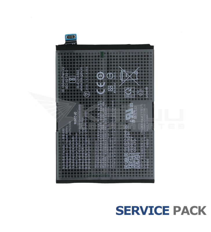 Batería BLP925 2500mAh OnePlus Nord 3 CPH2491 1031100067 Service Pack