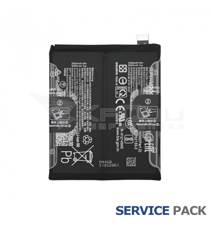 Batería BLPB09 3000mAh OnePlus 13 CPH2655 621035000177 Service Pack
