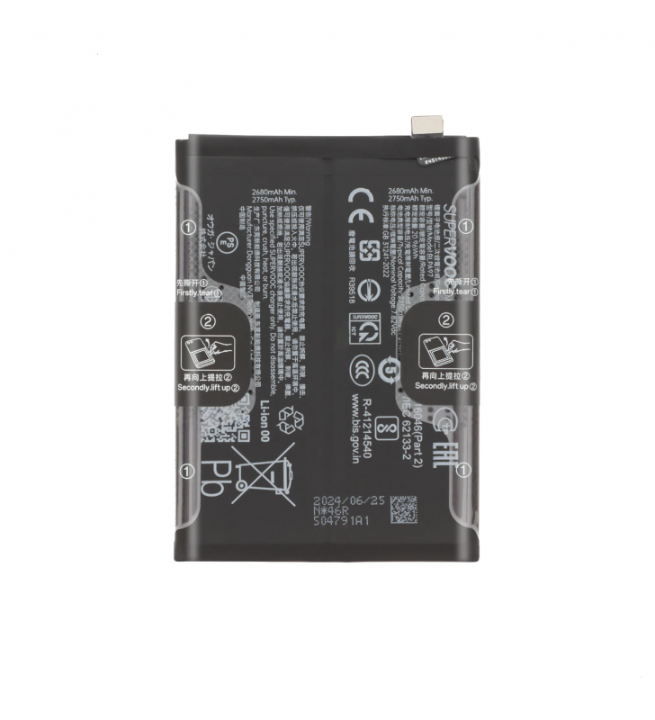 Batería BLPA97 5500mAh Oneplus Nord 4 CPH2663 621035000156 Service Pack