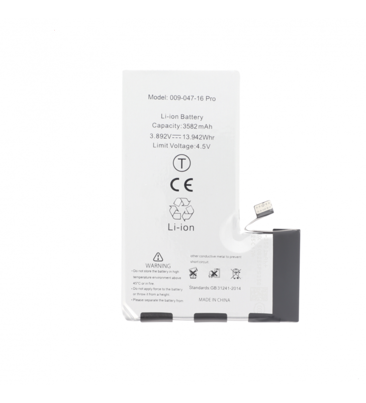 Batería 3582mAh para iPhone 16 Pro A3293 Premium