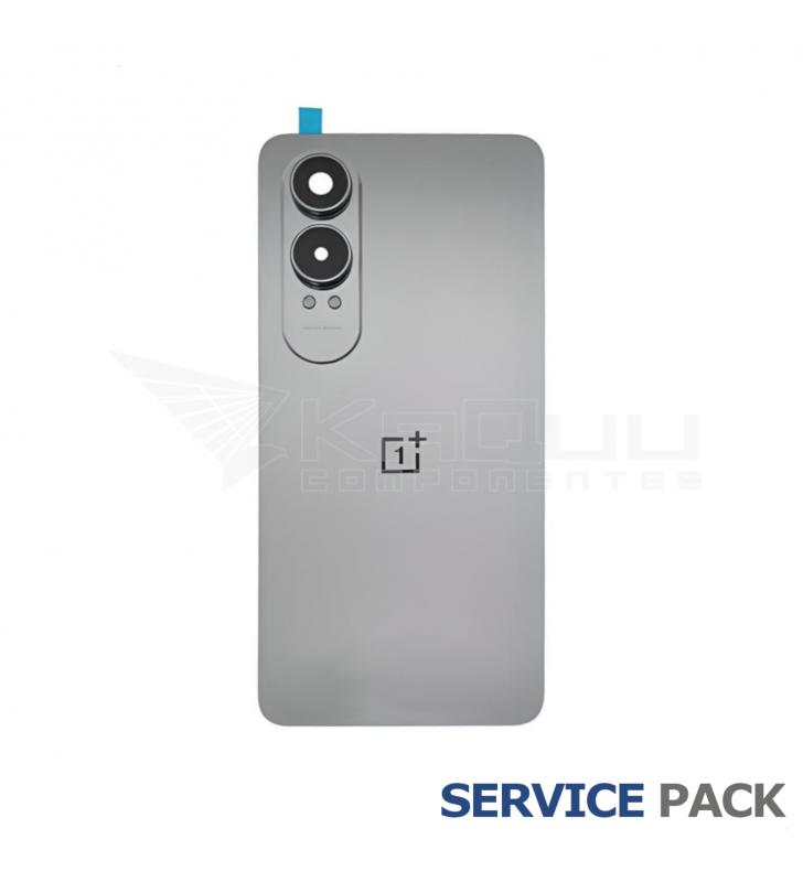 Tapa Trasera con Lente OnePlus Nord CE4 Lite CPH2621 Plata 621033000302 Service Pack