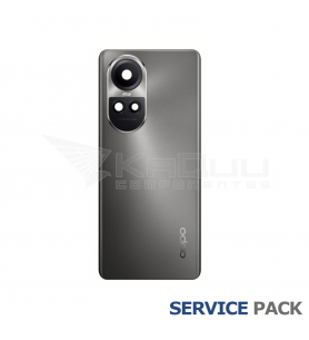 Tapa Trasera con Lente para Oppo Reno10 Pro CPH2525 Negro 621033000081 Service Pack
