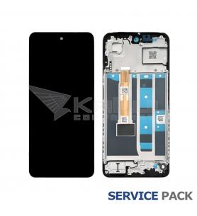 Pantalla Lcd Oppo A3 5G 2024 CPH2683, A3x CPH2681 Marco Negro 621029000277 Service Pack