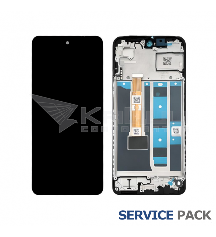 Pantalla Lcd Oppo A3 5G 2024 CPH2683, A3x CPH2681 Marco Negro 621029000277 Service Pack