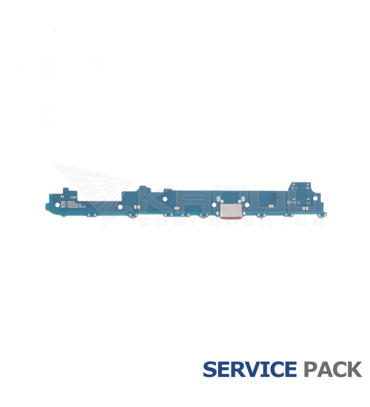 Módulo Conector Carga Samsung Galaxy Tab S9 FE X510 X516B GH82-32740A Service Pack