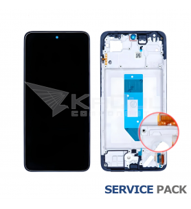 Pantalla Lcd Xiaomi Redmi Note 14 4G 24117RN76G Marco Negro 56000100O7E00 Service Pack