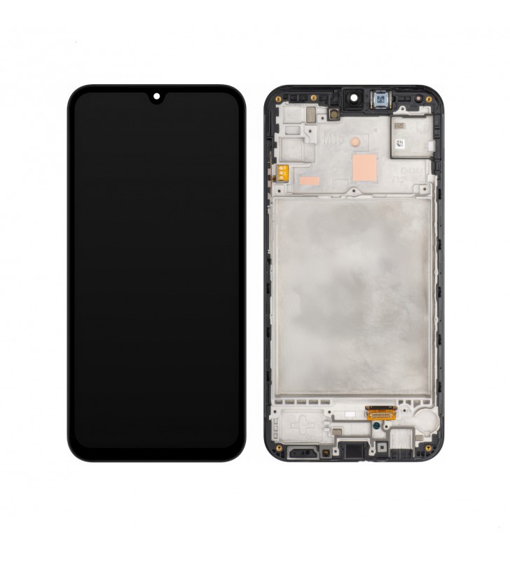 Pantalla Lcd Samsung Galaxy M15 M156B Marco Negro GH82-34683A GH82-34684A Service Pack