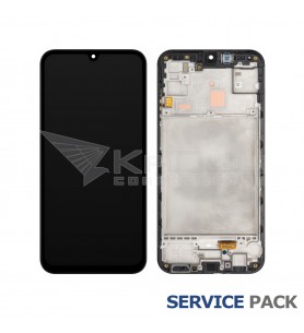 Pantalla Lcd Samsung Galaxy M15 M156B Marco Negro GH82-34683A GH82-34684A Service Pack