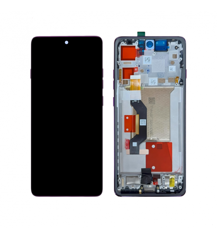 Pantalla Lcd Motorola Edge 60 Pro XT2507-1 Marco Púrpura 5D68C30047 Service Pack