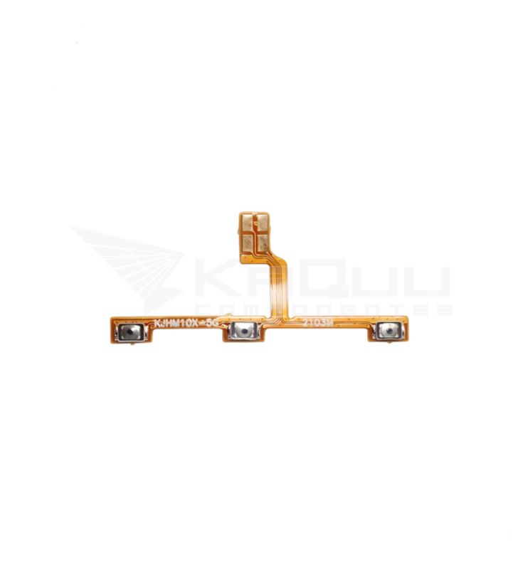 Flex Power Botón Encendido Volumen para Xiaomi Redmi 10X 5G M2004j7AC