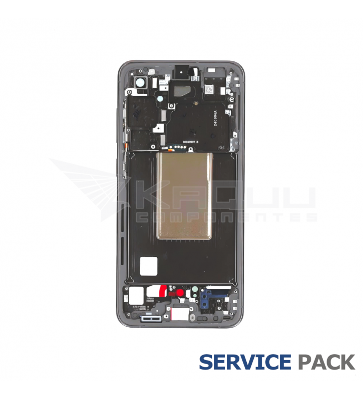 Chasis Marco Intermedio Samsung Galaxy S24 FE S721B Negro GH82-35851A Service Pack