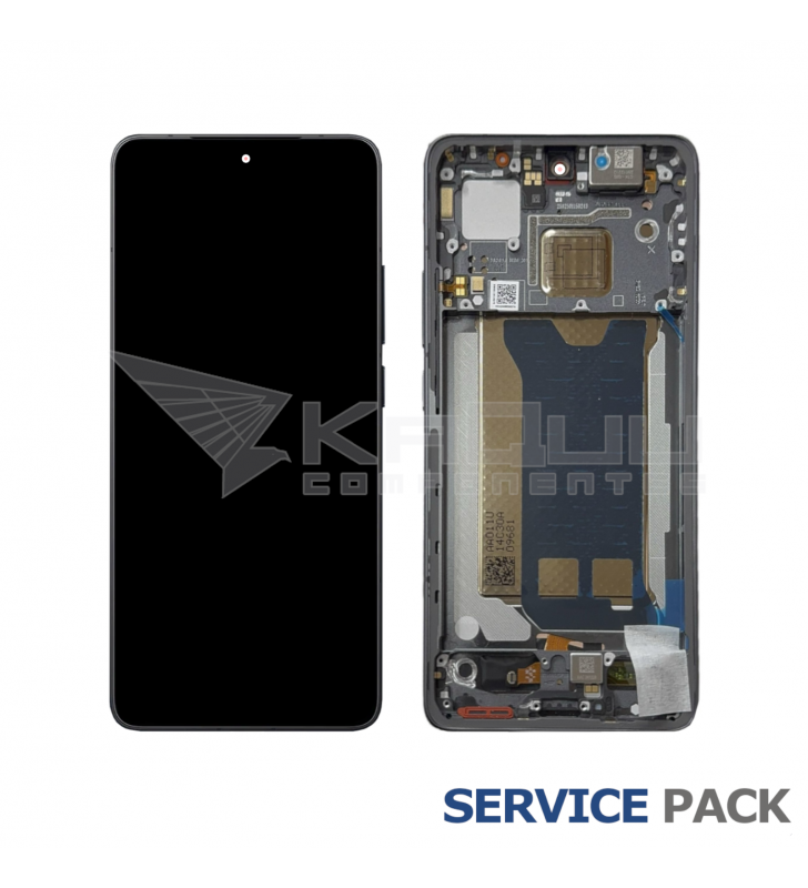 Pantalla Lcd Xiaomi Poco F7 Pro Marco Negro 56002300O1100 Service Pack