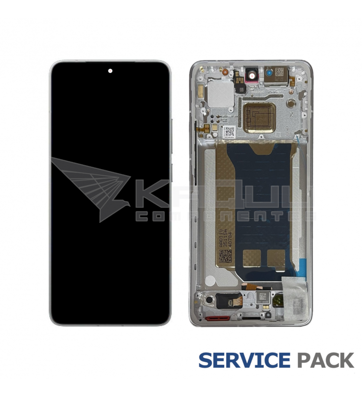 Pantalla Lcd Xiaomi Poco F7 Pro Marco Plata 56002200O1100 Service Pack