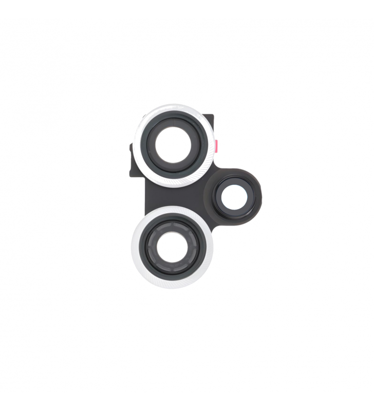 Embellecedor Cristal Cámara Lente para Xiaomi Poco F5 23049PCD8G Blanco