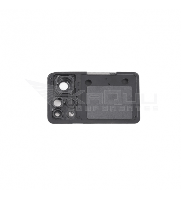 Embellecedor Cristal Cámara Lente para Xiaomi Poco X4 Pro 2201116PG Negro