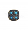 Embellecedor Cristal Cámara Lente para Xiaomi Poco X7 24095PCADG Negro