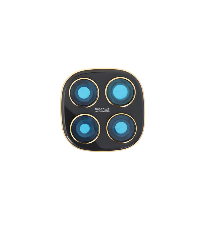 Embellecedor Cristal Cámara Lente para Xiaomi Poco X7 24095PCADG Negro