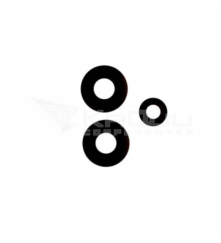 Set de 3 Cristal Cámara Lente para Xiaomi Poco F5 23049PCD8G