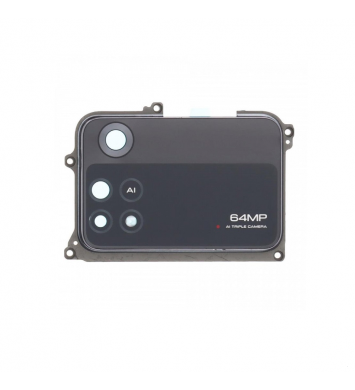 Embellecedor Cristal Cámara Lente para Xiaomi Poco M4 Pro 4G 2201117PG